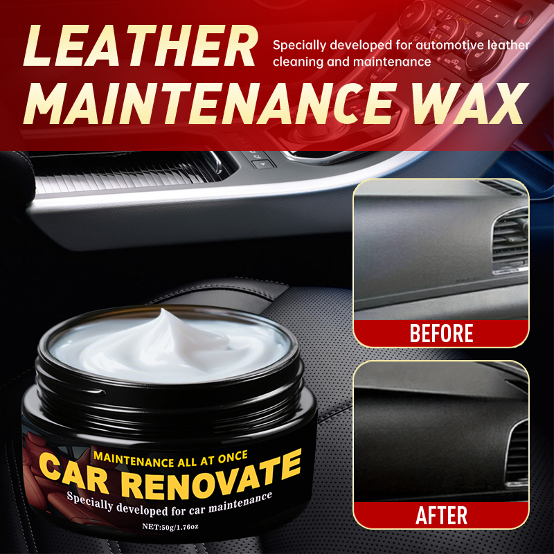 Trim Restorer Plastic - Automotive Plastic Repair Wax - Restores