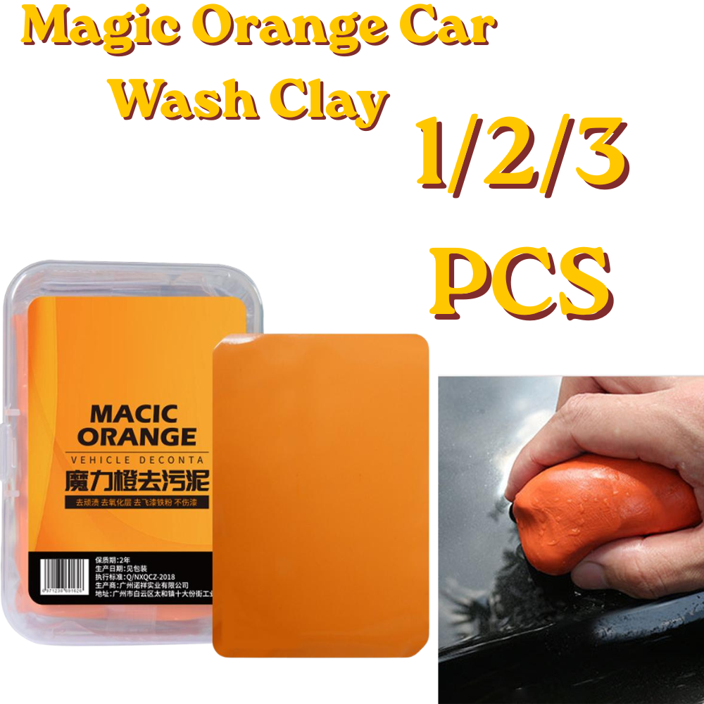 Clay Bar Lubricant - Magic Orange Car Wash Clay Bar