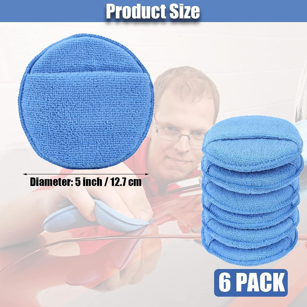 Microfiber Wax Applicator Pads - Wax Applicator Pad ulasan dan harga