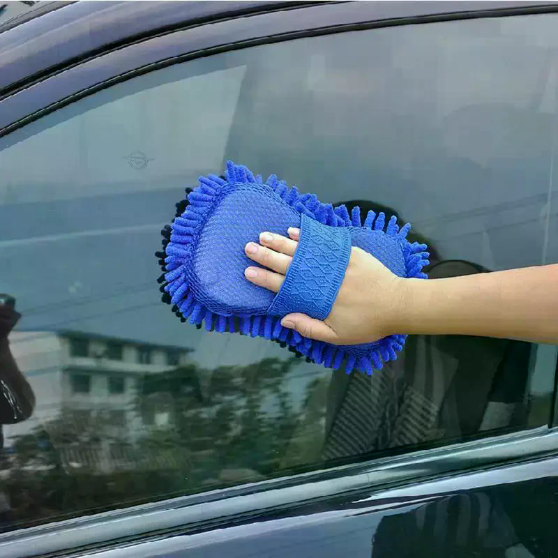 1/2Pcs Blue Microfiber Chenill - Microfiber Towel Detailing ulasan dan harga