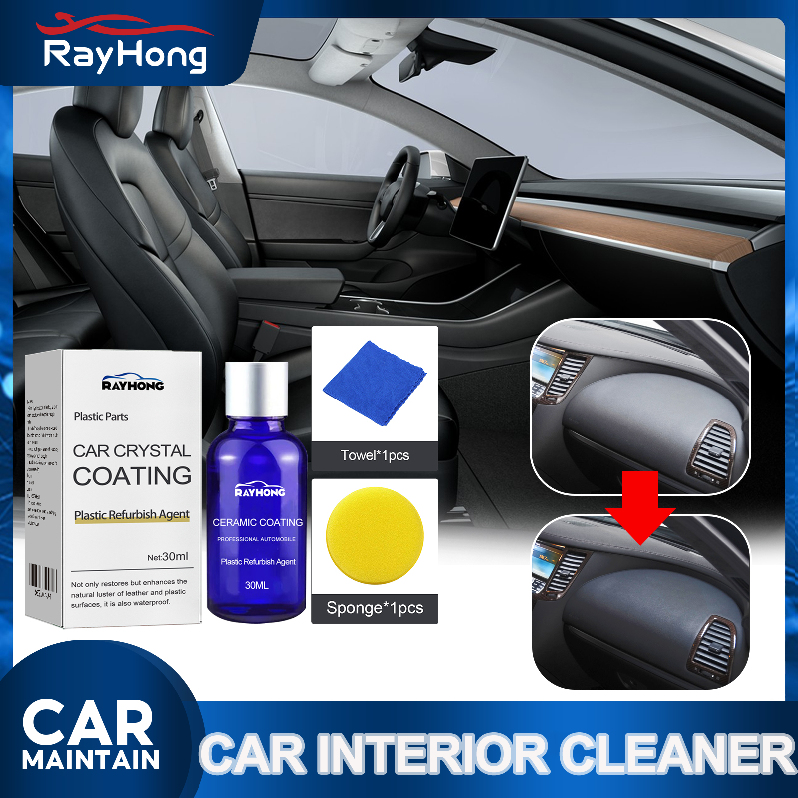 Plastic Restorer Dashboard Res - Trim Restorer Plastic ulasan dan harga