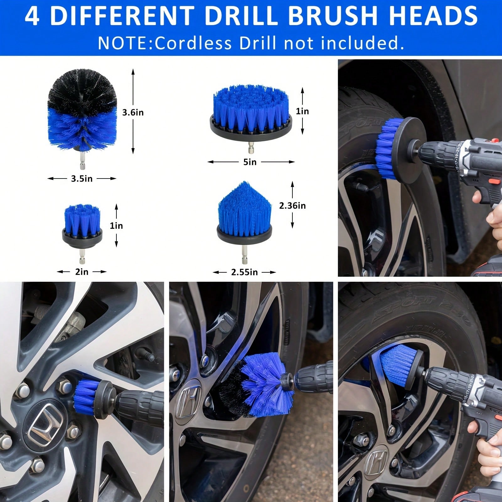 Car Detailing Brush Set, Car D - Interior Detailing Kit ulasan dan harga