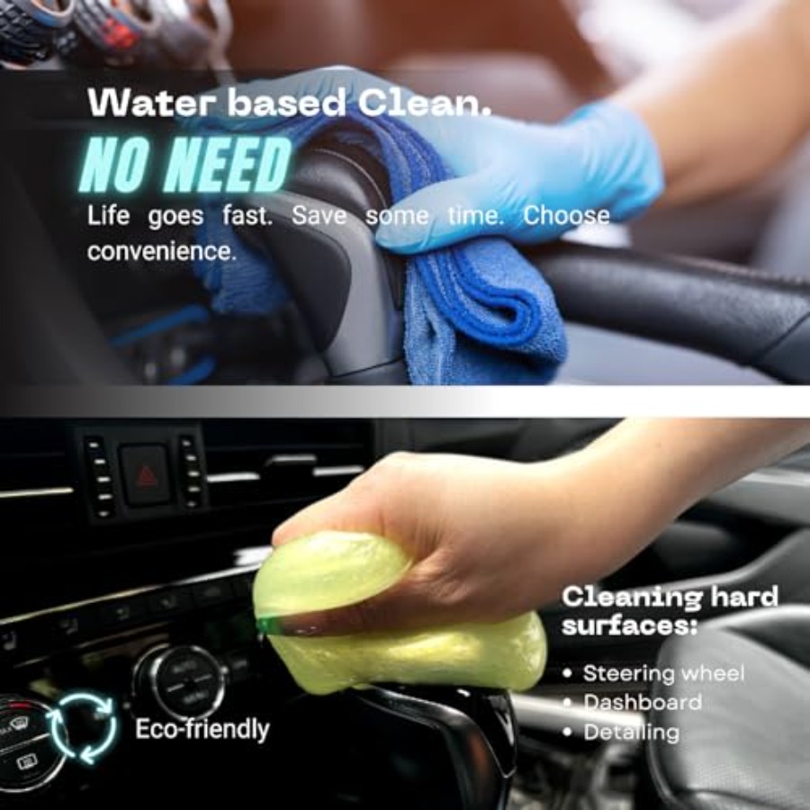 MAGIC SPRUCE Car Cleaning Gel  - Interior Detailing Kit ulasan dan harga