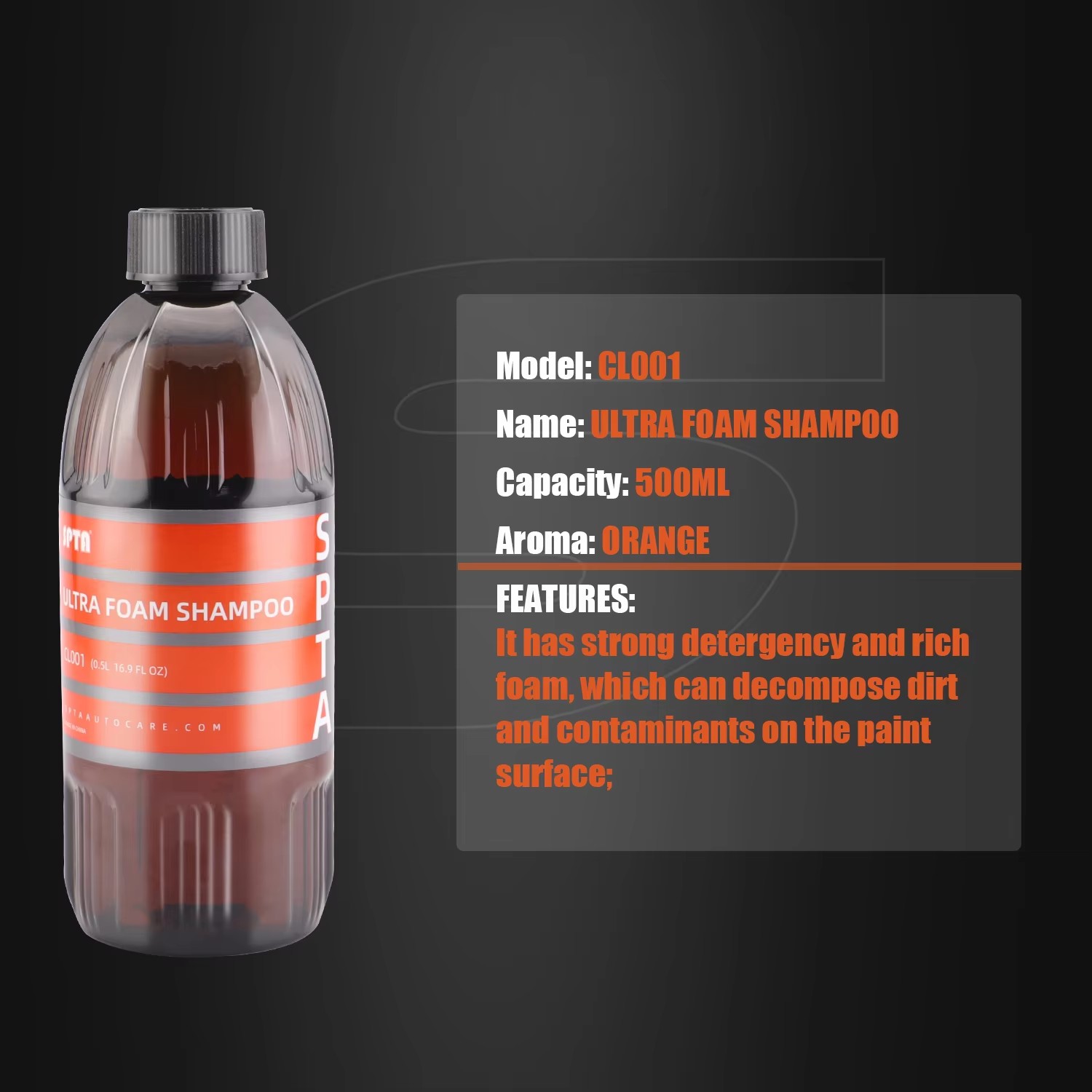 SPTA Ultra Foam Shampoo (17 fl - Car Shampoo Ph ulasan dan harga
