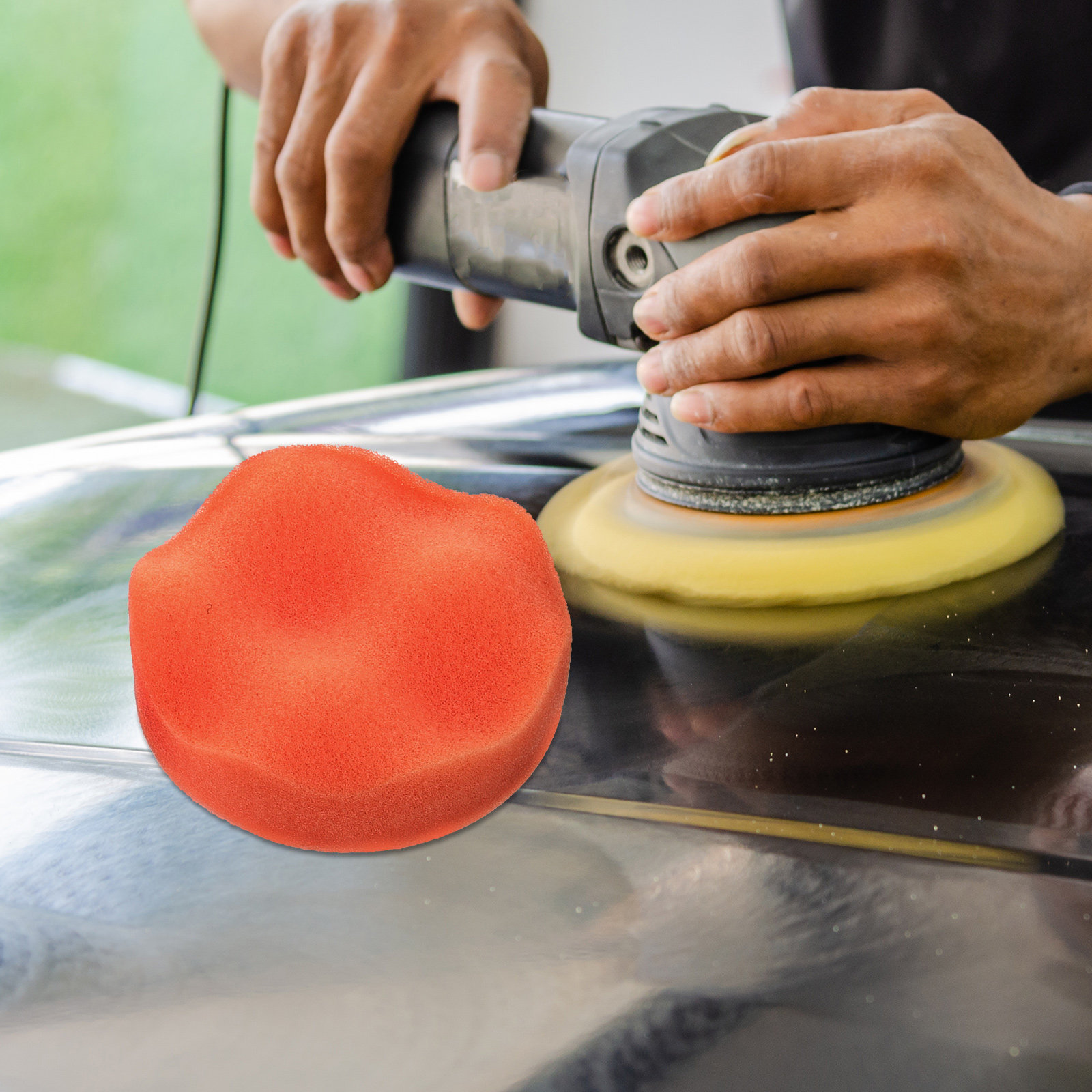 3Pcs Wheel Polishing Pad Set B - Polish Pad Set Buffer ulasan dan harga